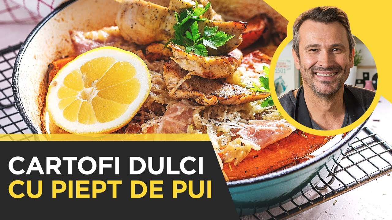 Cartofi dulci cu piept de pui | PENNY Market si Chef Nicolai Tand