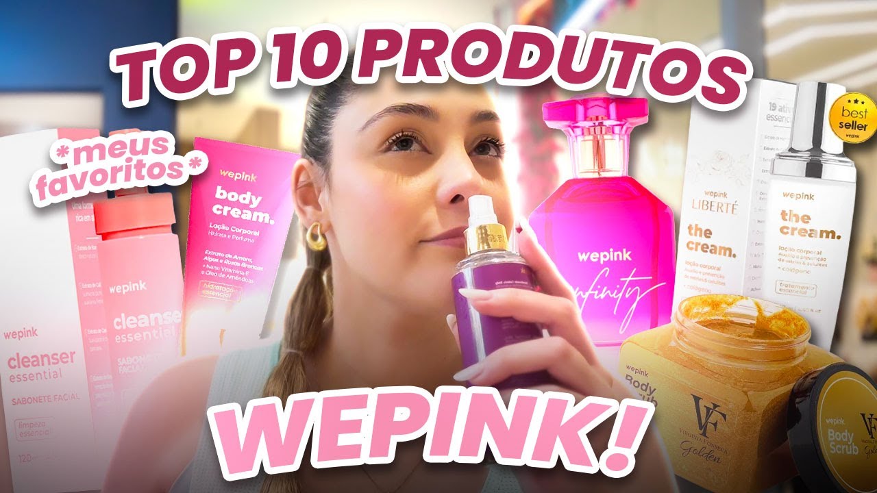 RANKEANDO meus PRODUTOS FAVORITOS da WEPINK!