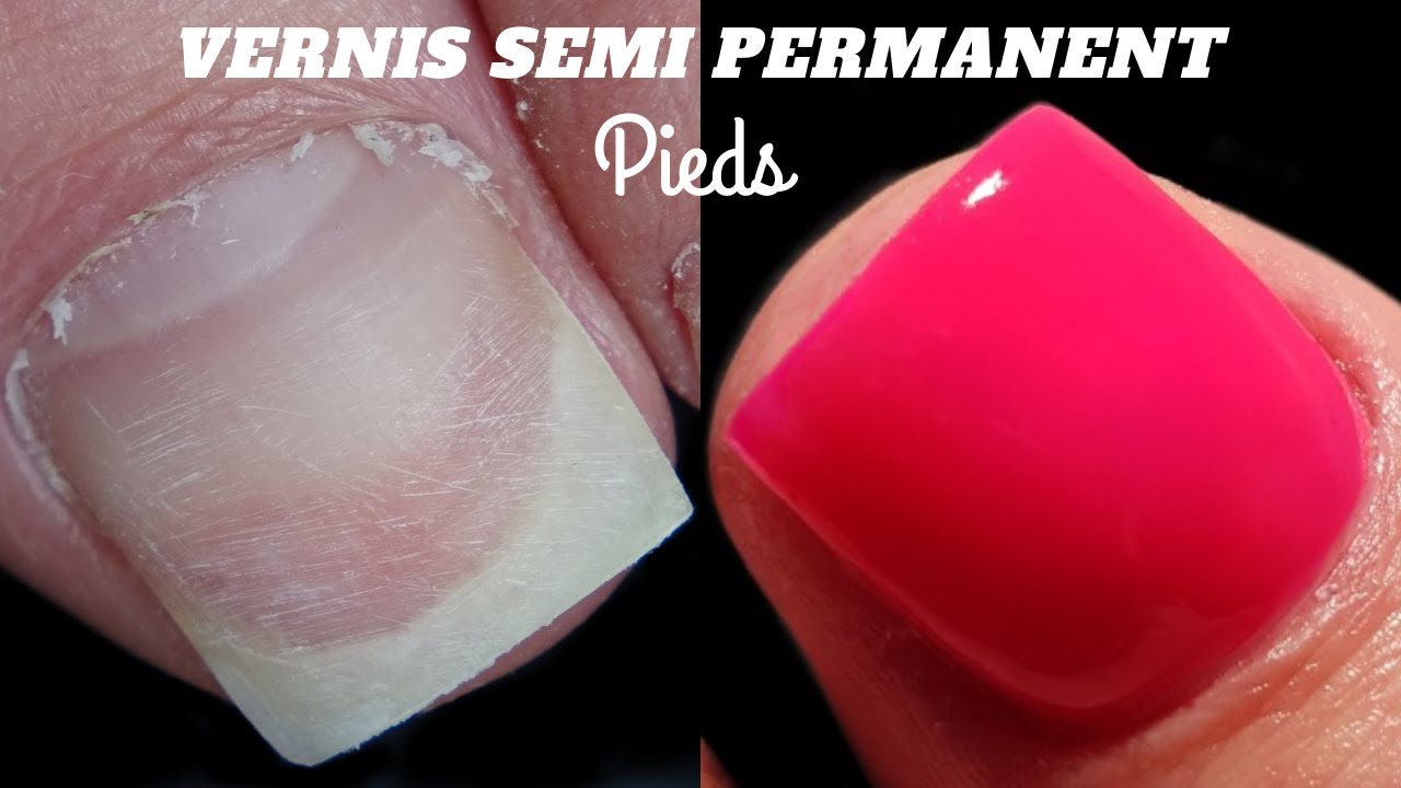 Tuto VSP Pieds/Cuticules à la Ponceuse/Vernis Semi Permanent/Pédicure Esthétique/Roses on the nails