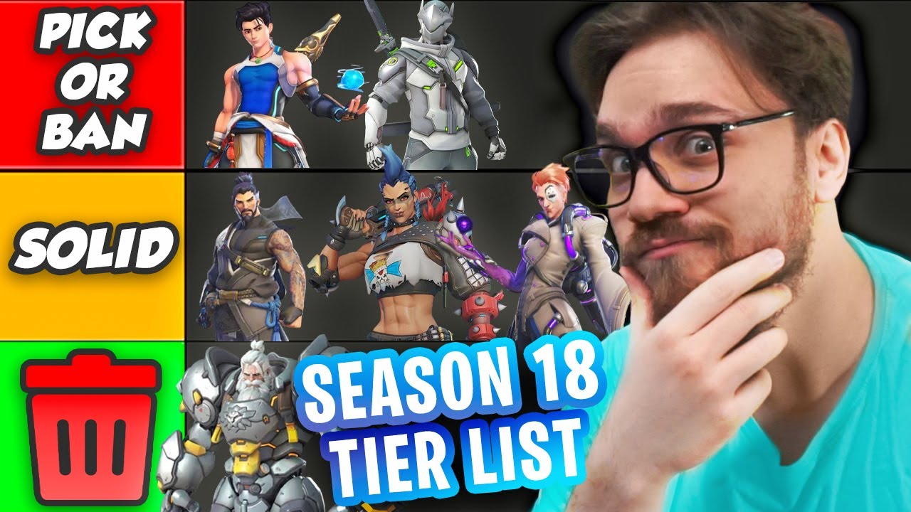 Season 18 META Tier List #Overwatch2