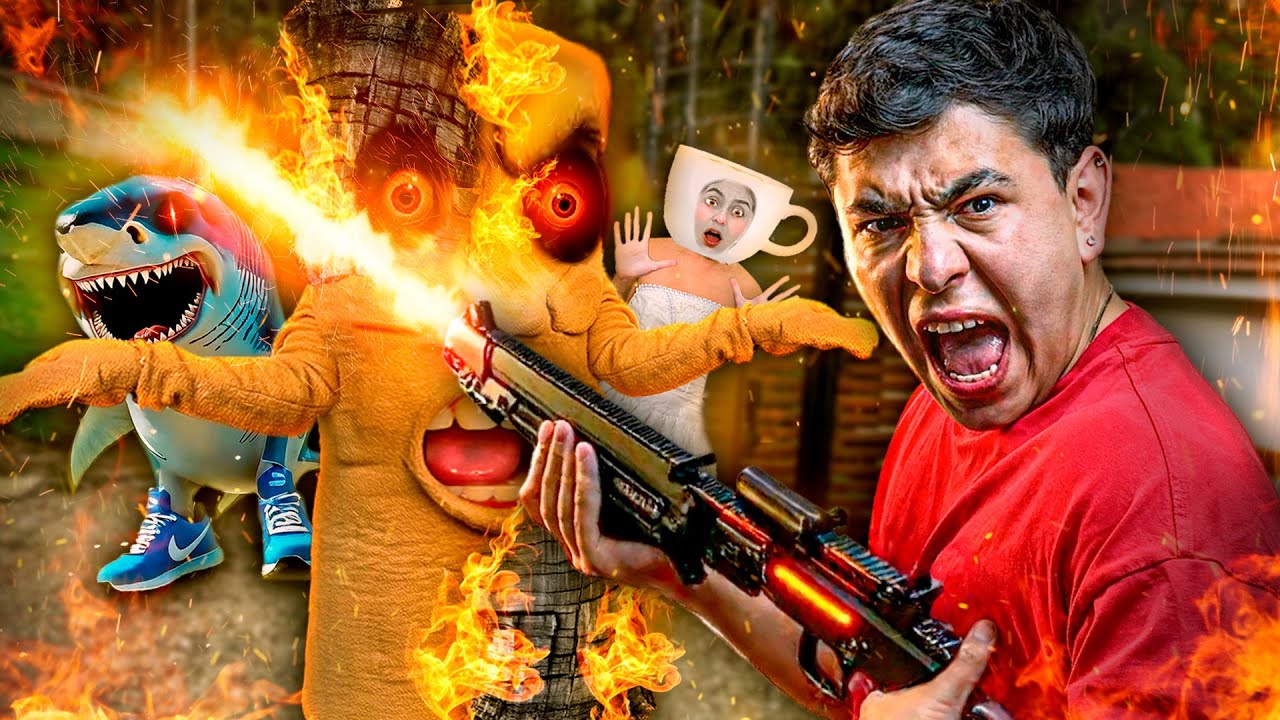 ¡QUEMO a TODOS LOS BRAINROTS en la VIDA REAL! * EL VERDADERO FINAL