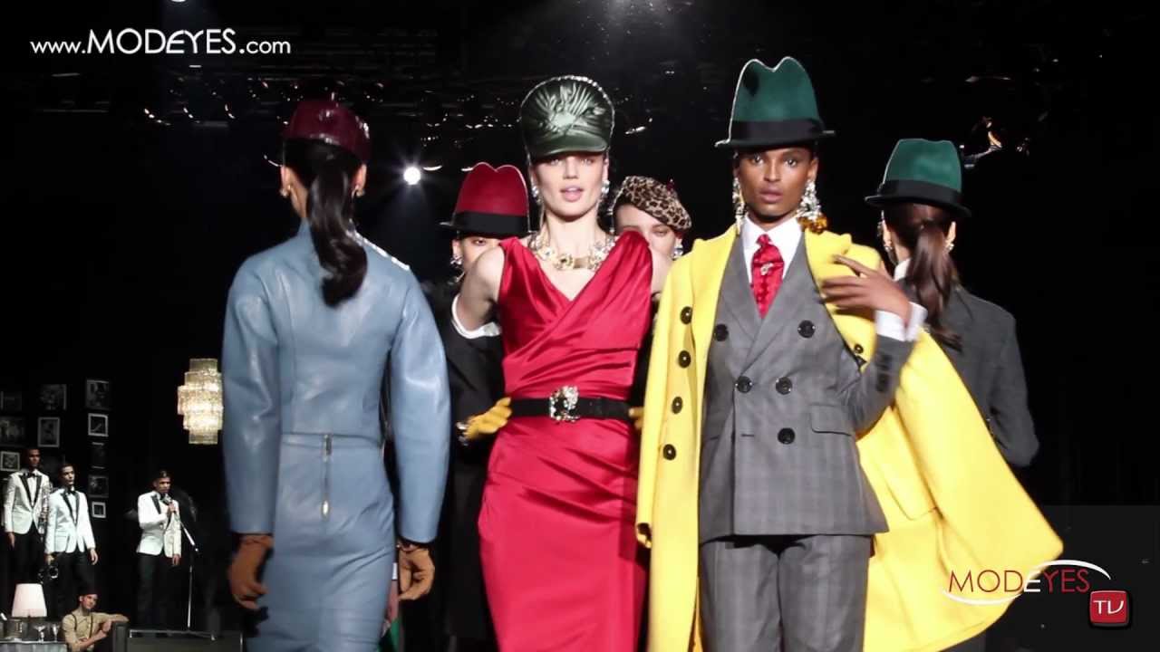 DSQUARED2 WOMAN - FALL WINTER 2013-14 - The Whole Runway and Backstage esclusive interview (HD)
