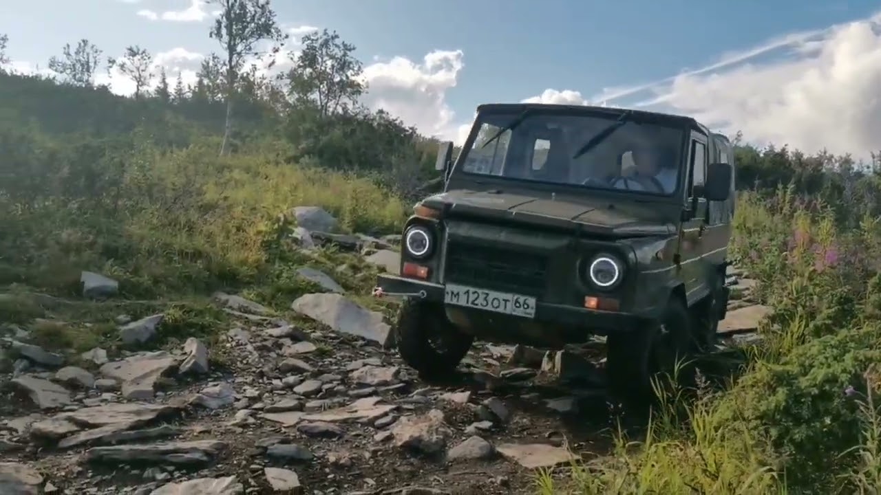 Возвращение с Отортена на перевал Дятлова.
