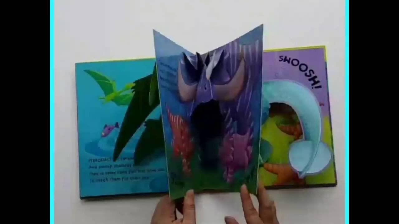 Pop up Darling dinosaur  by Jolly Kids Books