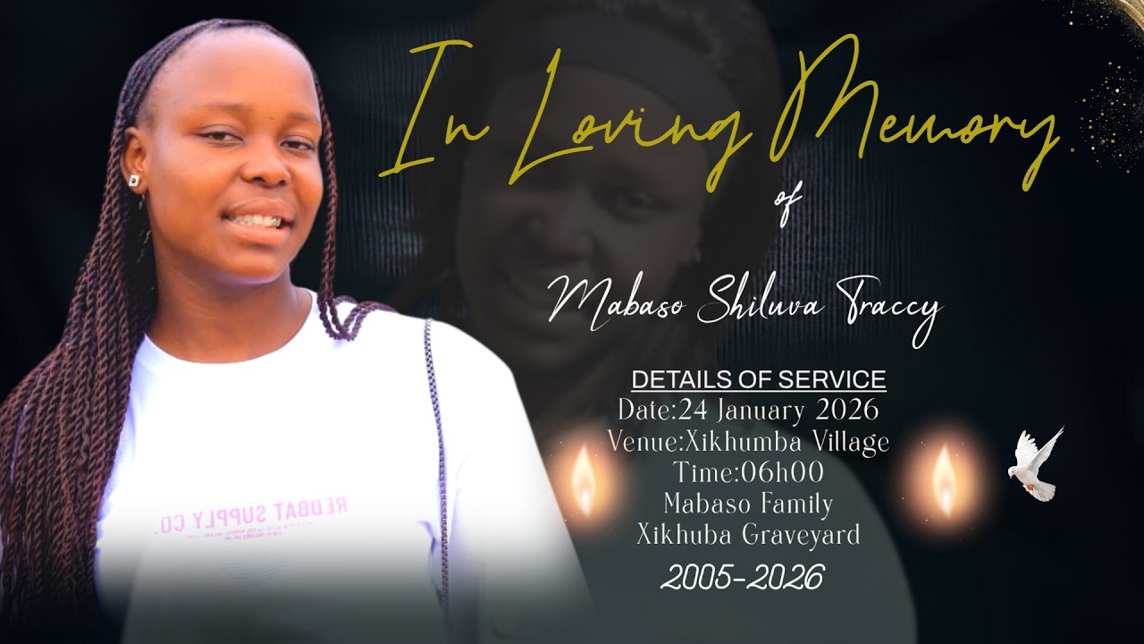 IN LOVING MEMORY OF SHILUVA TRACCY MABASO