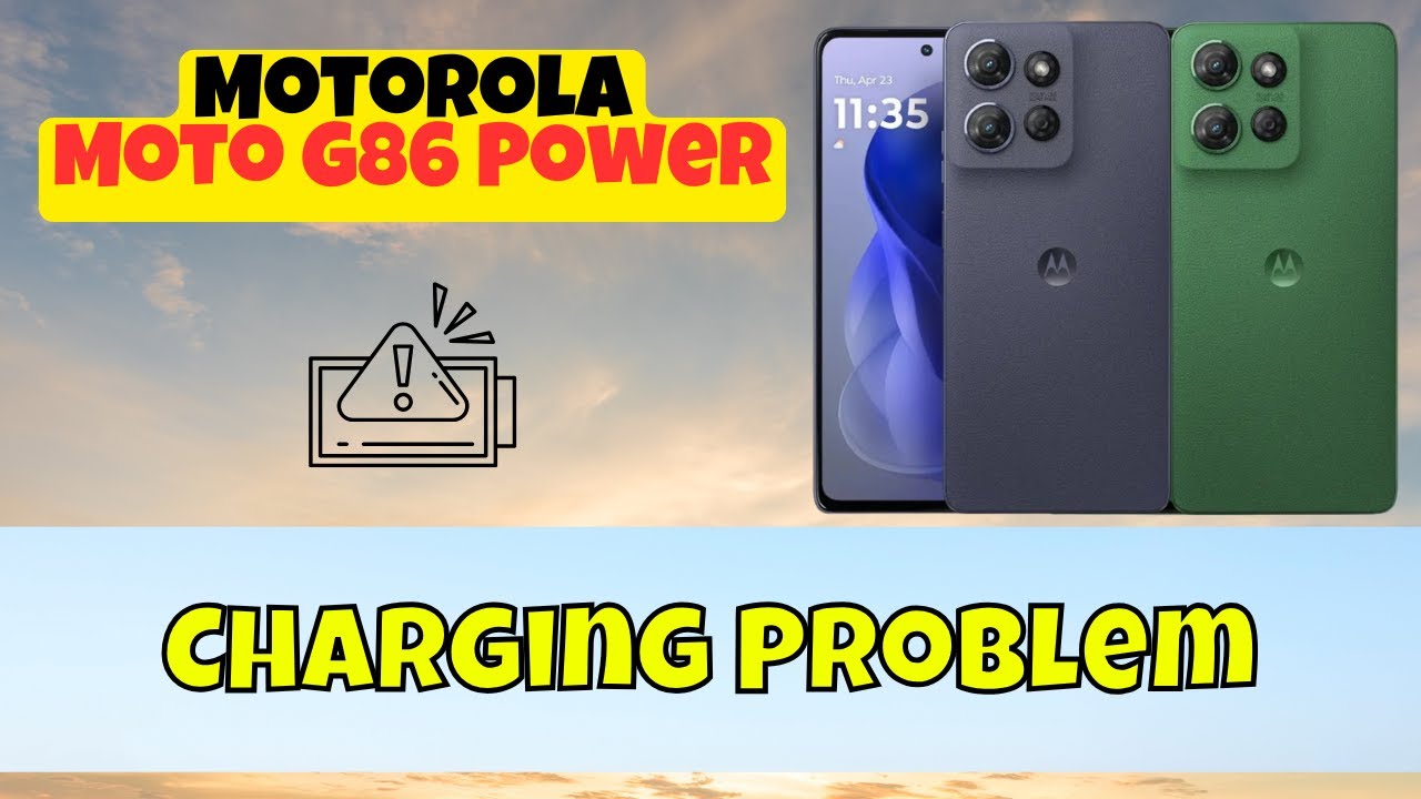 Как исправить ошибку «Motorola Moto G86 Power не заряжается» | Решения проблем с зарядкой
