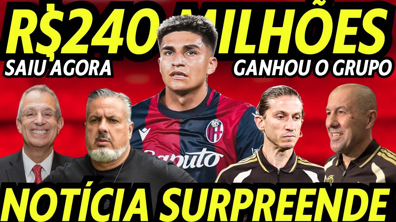 SANTIAGO CASTRO! R$240 MILHÕES! JARDIM ACHOU O JOGADOR! FLAMENGO VAI CONTRATAR! NOTÍCIA SURPREENDE!