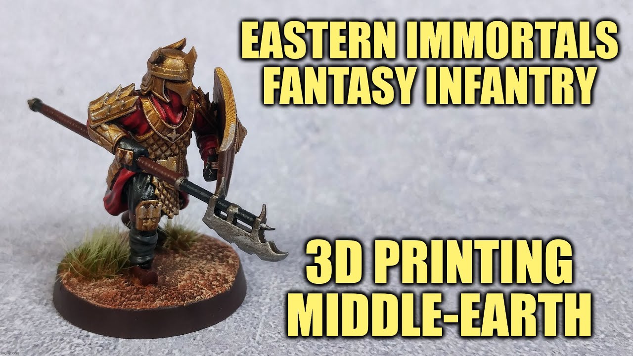 Speed Painting Fantasy Infantry: The Eastern Immortals for LotR Wargaming! [How I Paint Things]