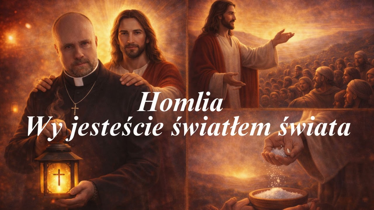 Szczypta soli i trochę światła @codwaslowa Niedziela 08.02.2026 Mt 5, 13-16