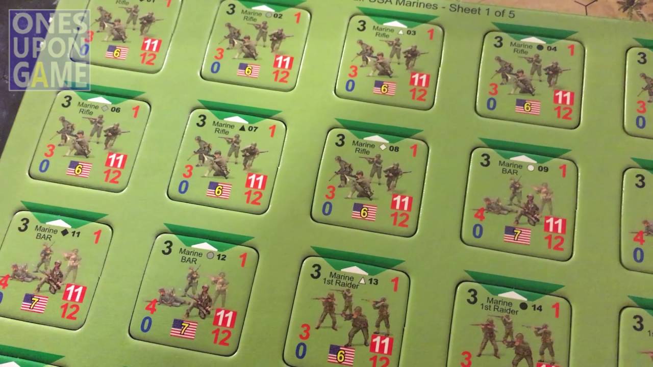 Conflict of Heroes | Guadalcanal – The Pacific 1942 || unboxing
