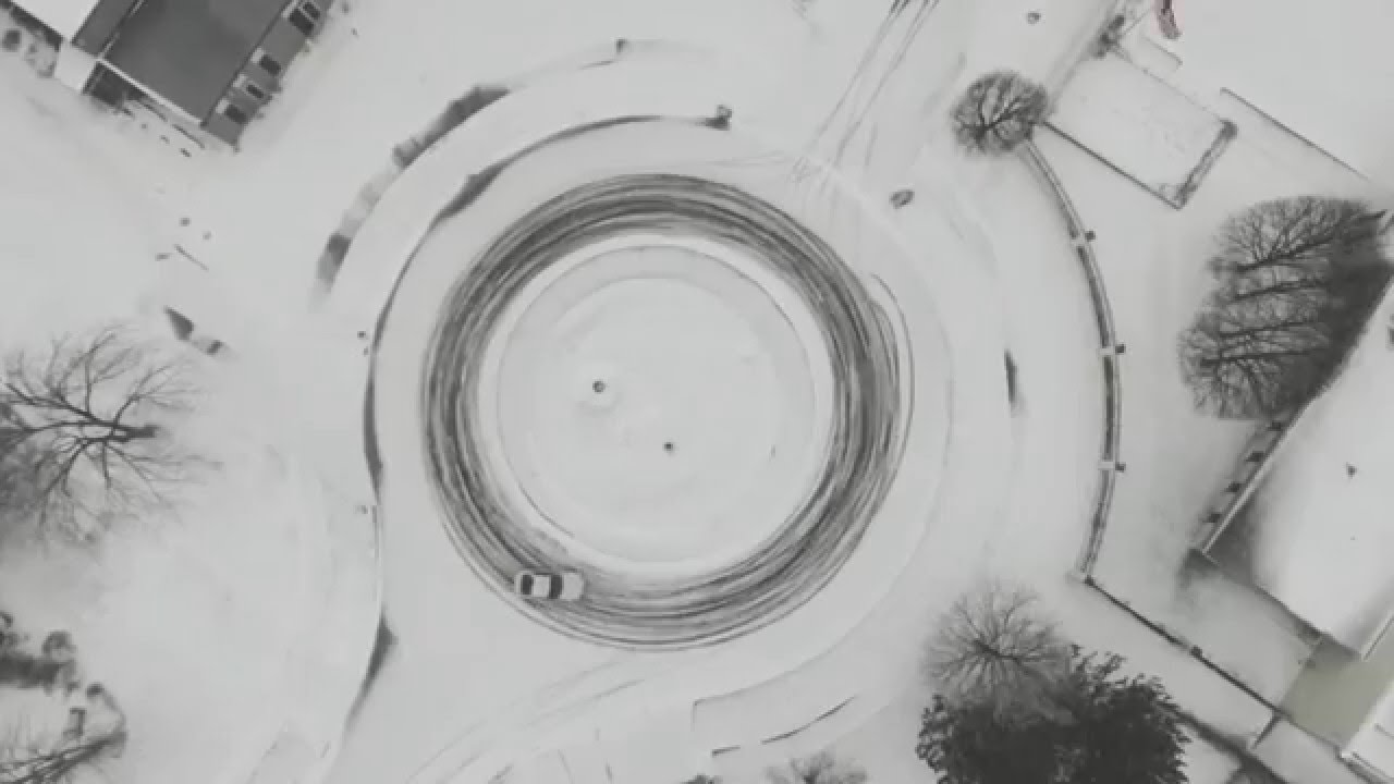 Drifting the Cul de Sac Island- DJI Phantom 3 / point of interest