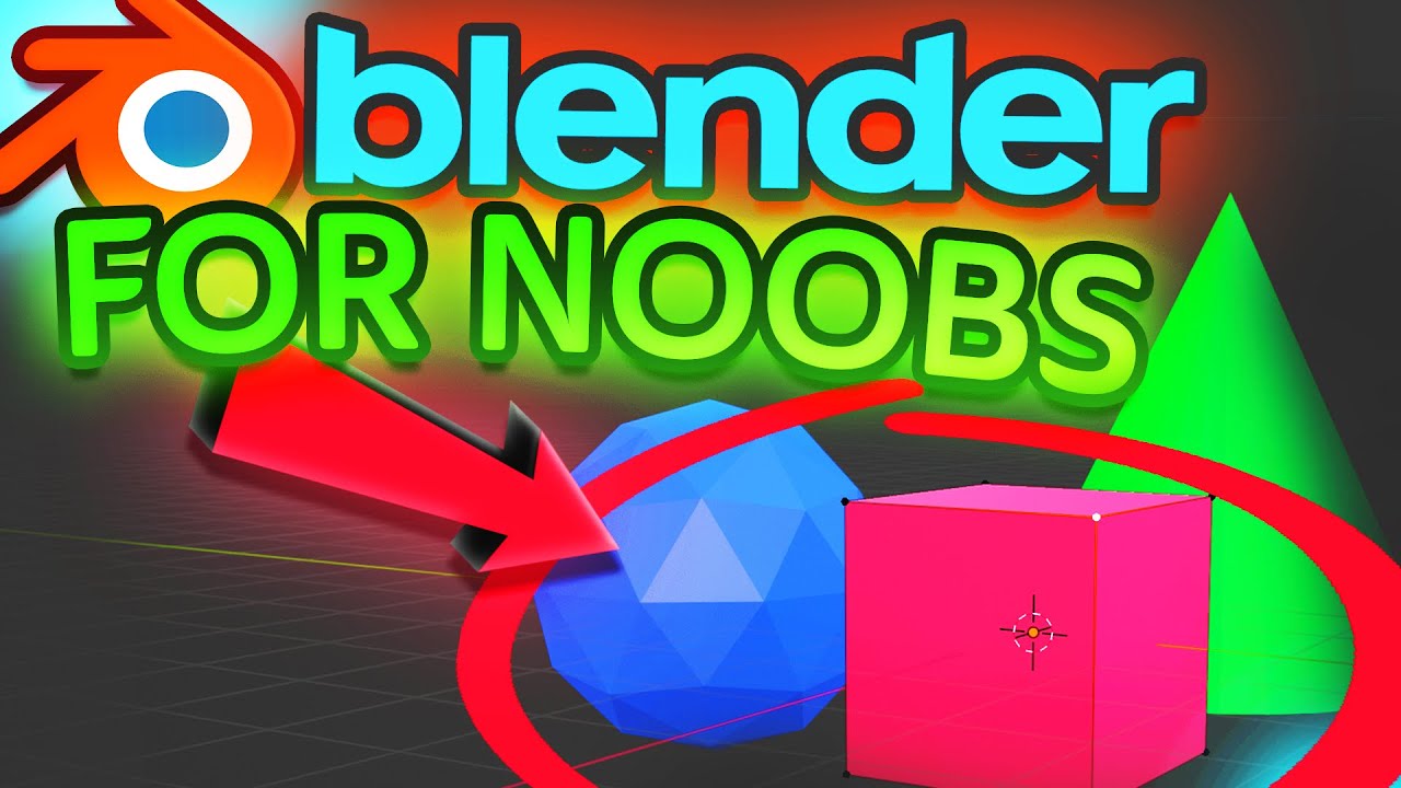 ПОЛНОЕ руководство по Blender… Для ПОЛНЫХ нубов!
