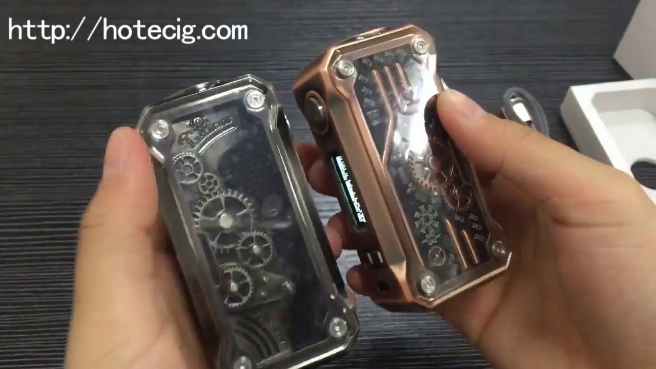 Authentic Teslacigs Punk 85W TC VW Box Mod (Real shot)