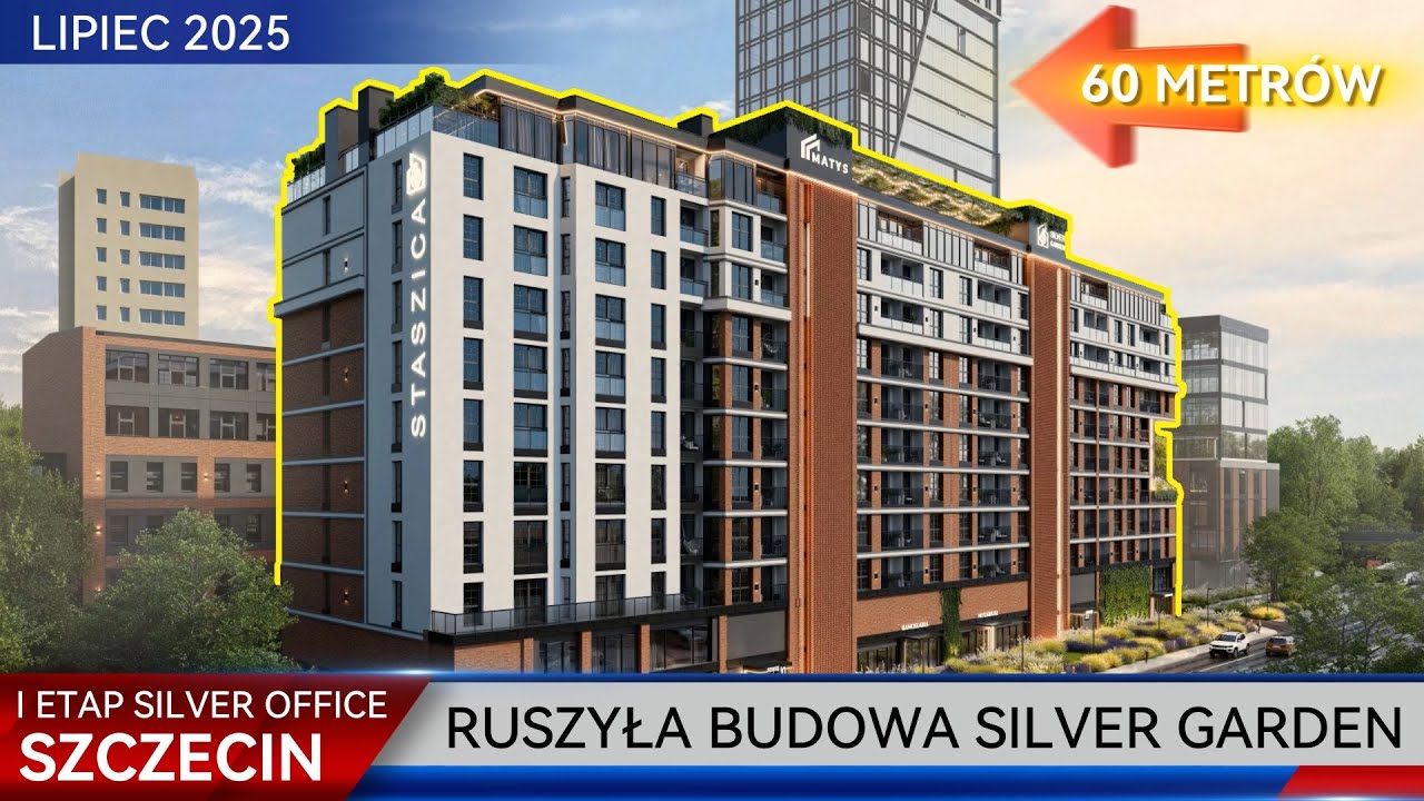 Silver Garden: wystartowała budowa 1 etapu SILVER OFFICE w Szczecinie