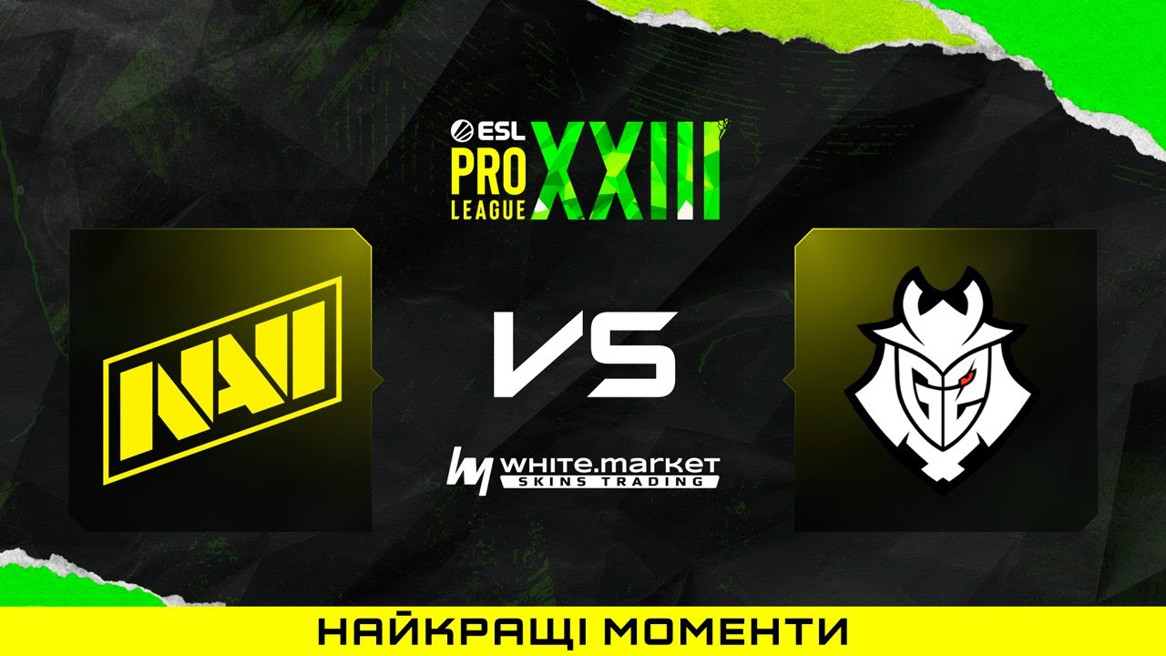 HIGHLIGHTS 👉NAVI проти G2 | ESL Pro League Season 23