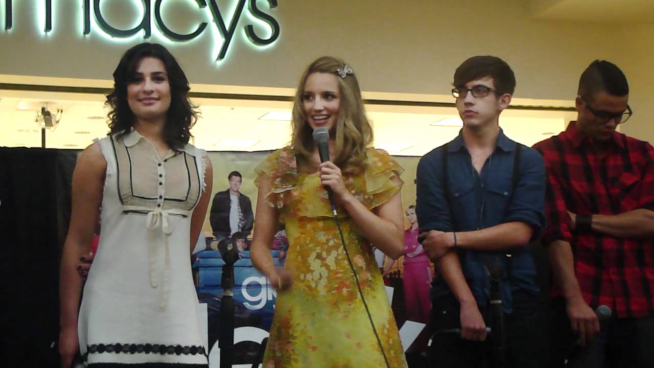 Glee Promo Mall Tour 2009 Chicago Q&A