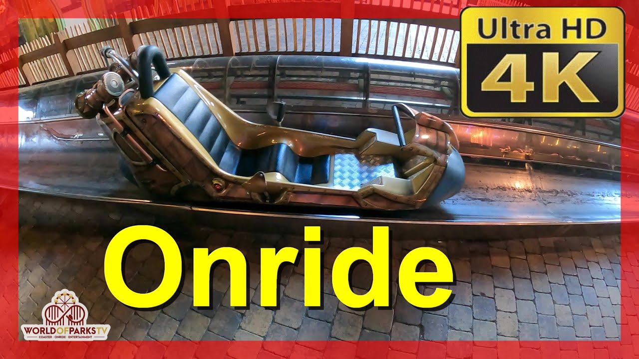 Maximus Blitz Bahn (ONRIDE POV) Attractiepark Toverland 2022 - Toverland Maximus' Blitz-Bahn Bobbahn