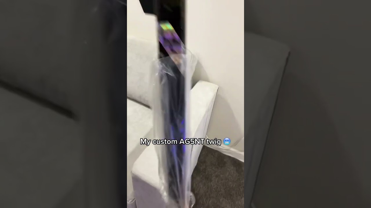 Unboxing my CUSTOM AG5NT hockey stick🥶
