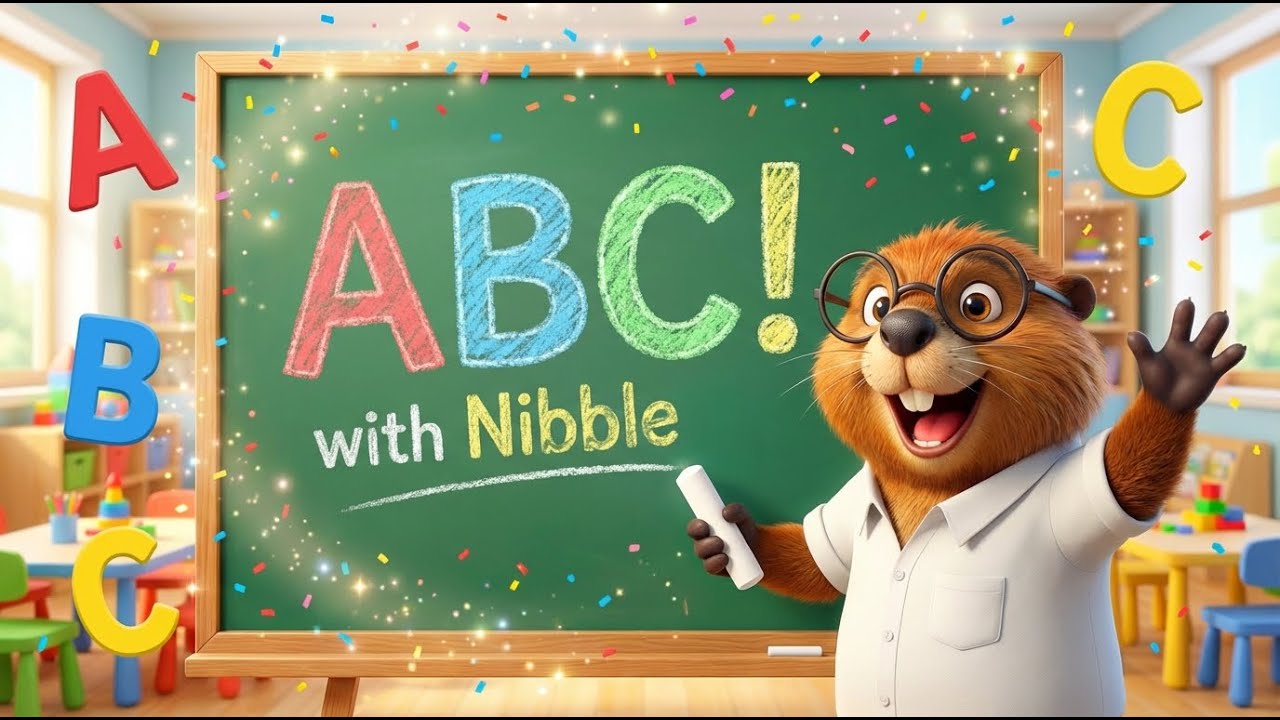 Learn the Alphabet with Nibble! 🧡 ABC Song & Words