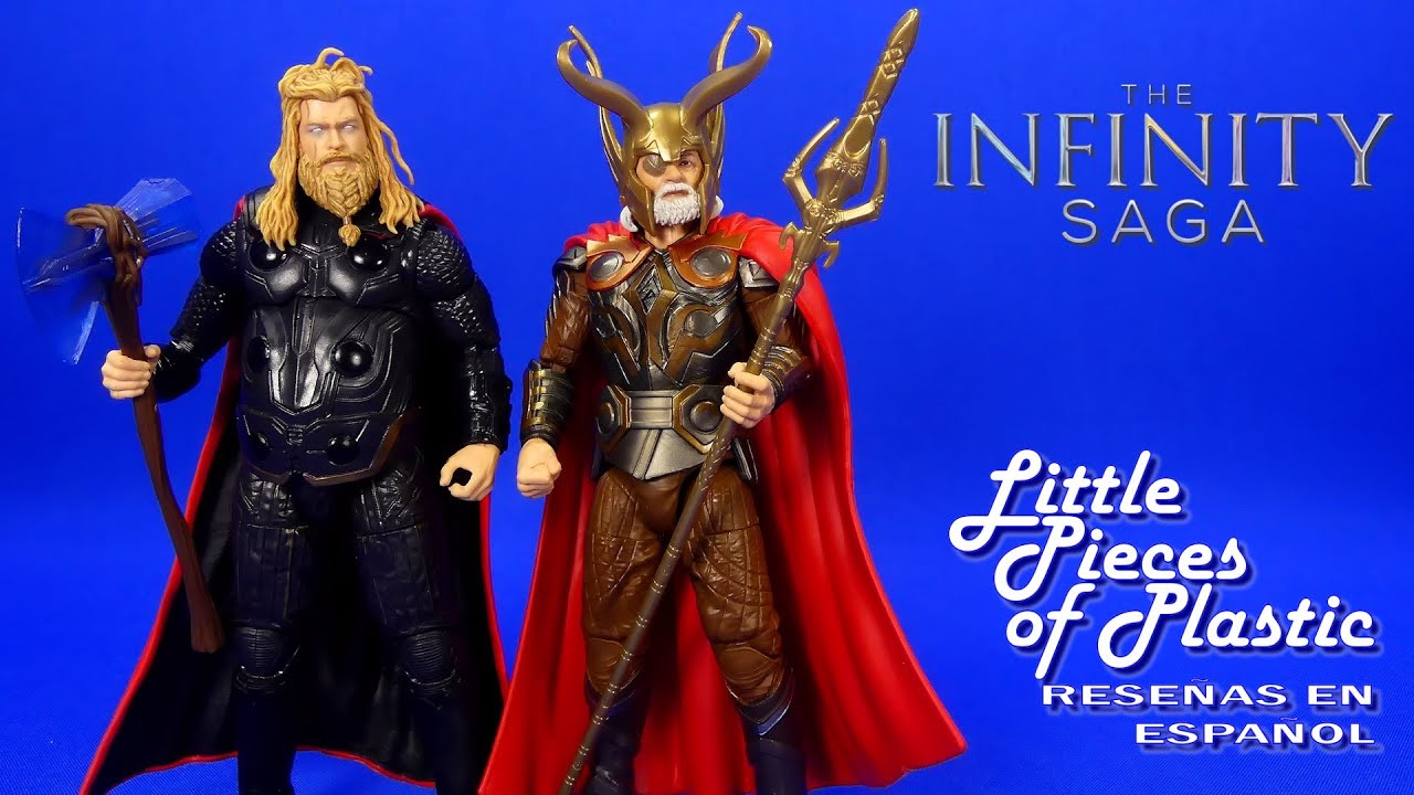 Thor Endgame & Odin Marvel Legends The Infinity Saga Reseña Revisión Review Little Pieces Plastic