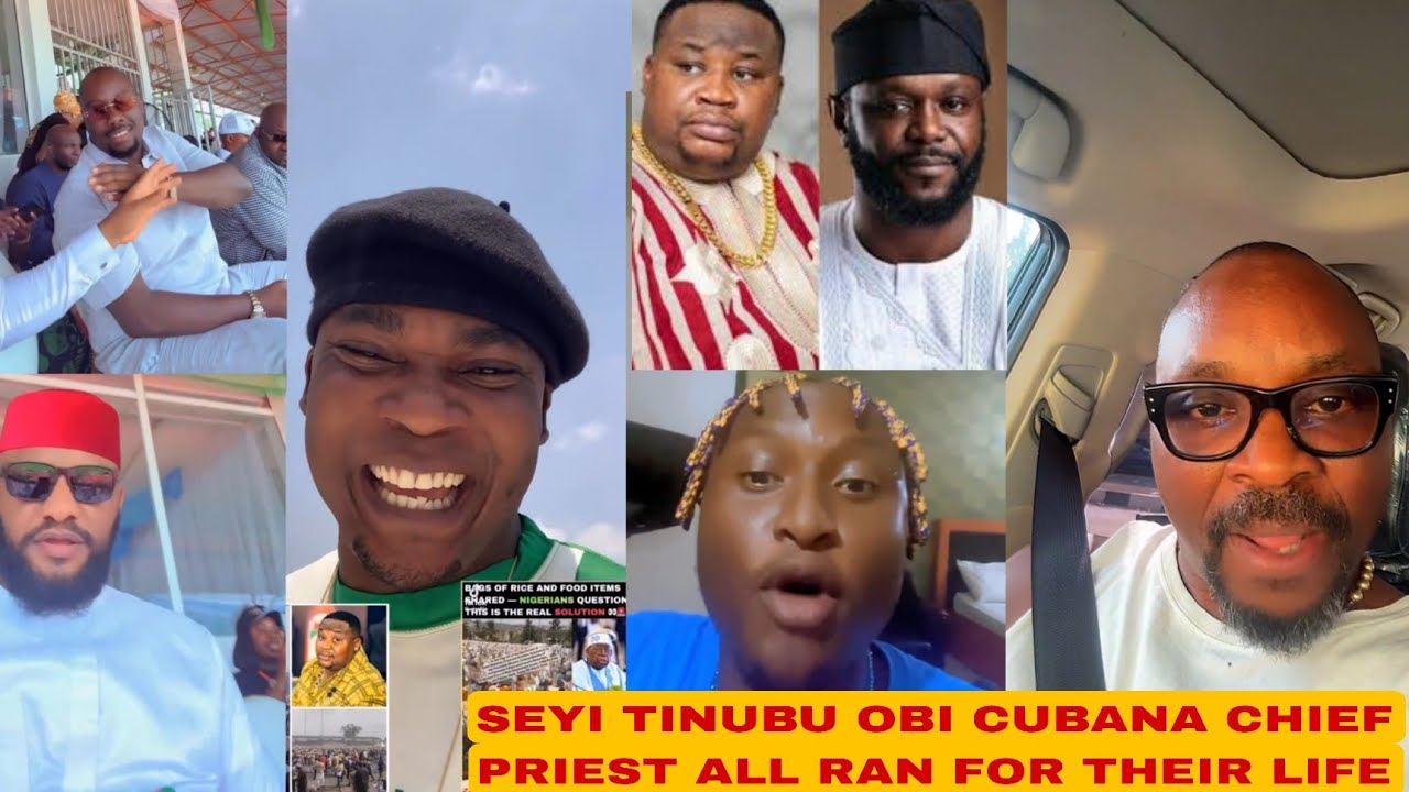 Nigerians And Obedients Mock City Boys Movement, Seyi Tinubu Obi Cubana Chief priest/Isaac Fayose 