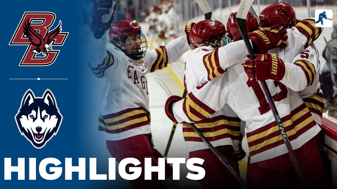 Boston College vs Uconn | NCAA College Hockey | Highlights - November 17, 2023