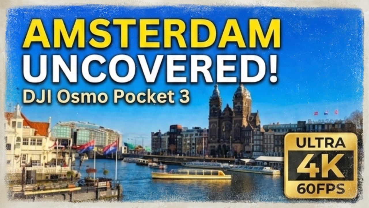 Amsterdam 4K POV Walk - Chinese Shop Hidden Gem [DJI Nano]