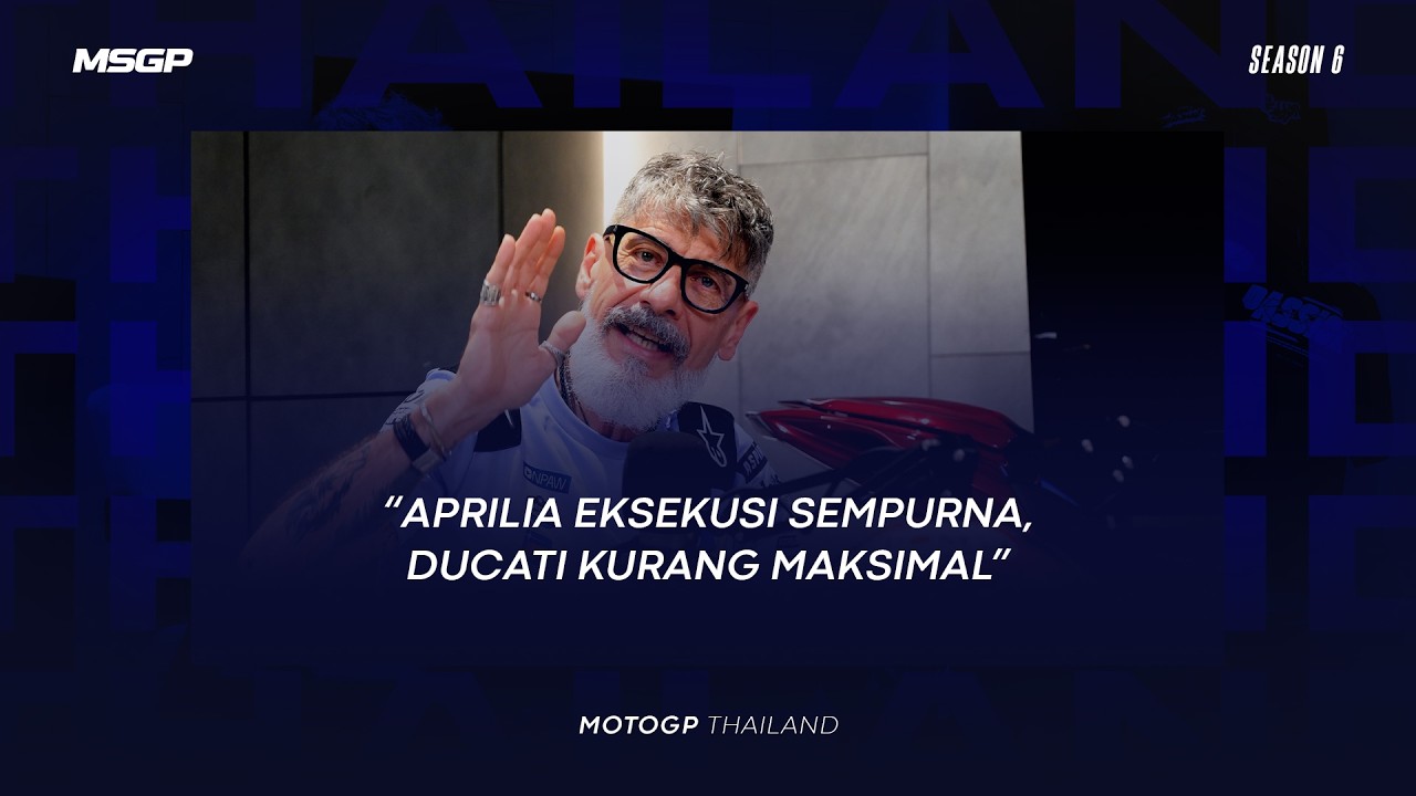 MotoGP Thailand - Aprilia Eksekusi Sempura, Ducati Kurang Maksimal
