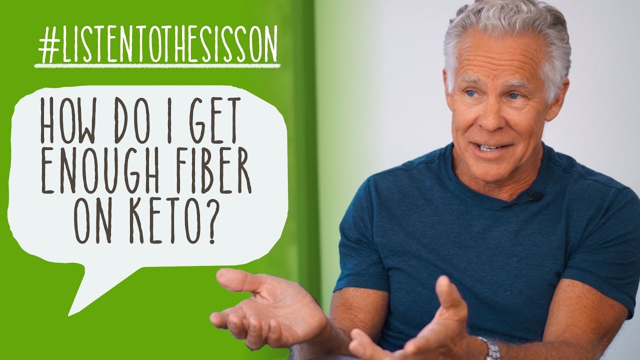 How Do You Get Enough Fiber on Keto? #ListenToTheSisson
