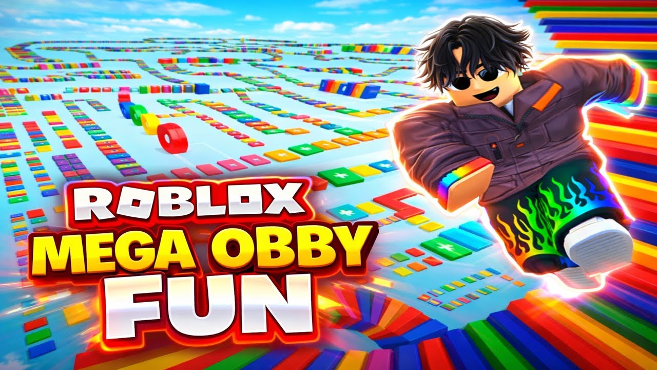 🕺 ROBLOX Mega Obby Fun 🌈 | World’s Longest Obby Challenge! (Noob to Pro)🔥 