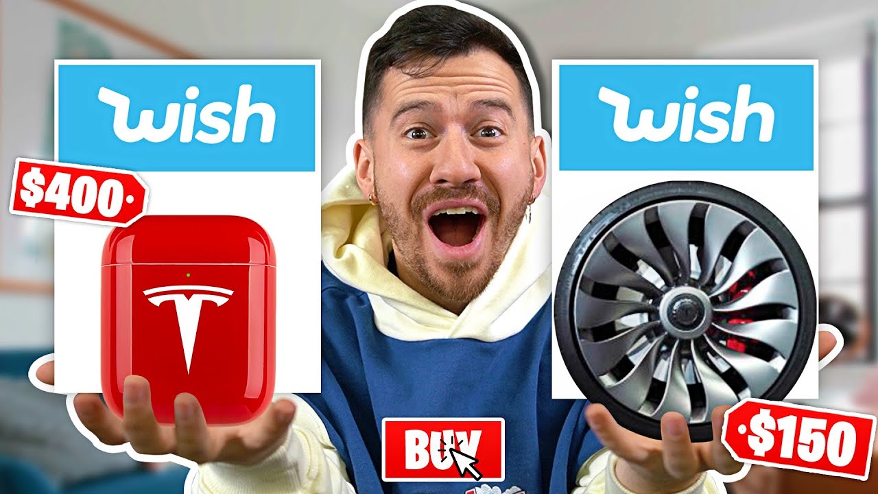 I Bought All The Tesla Products On Wish!!