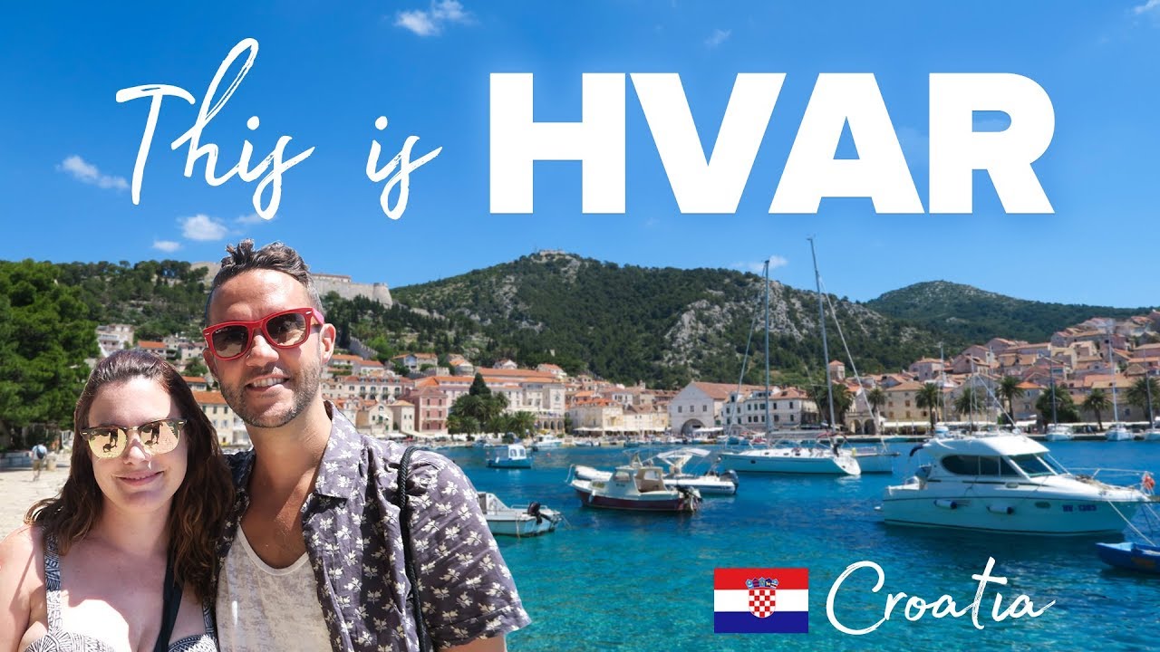This is HVAR. Croatia's hilltop fortress town.