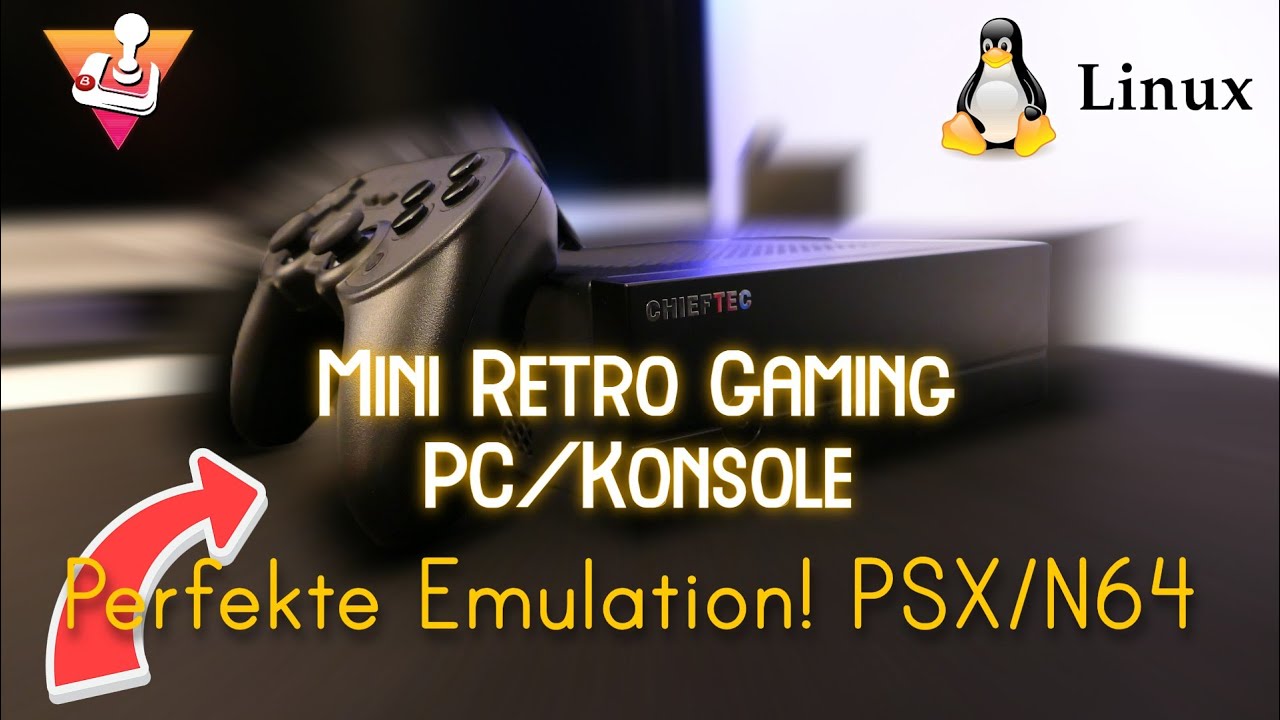 Einfach und GÜNSTIG! Mini Retro Gaming Konsole aus älterer Hardware mit Batocera Linux gebaut 🎮