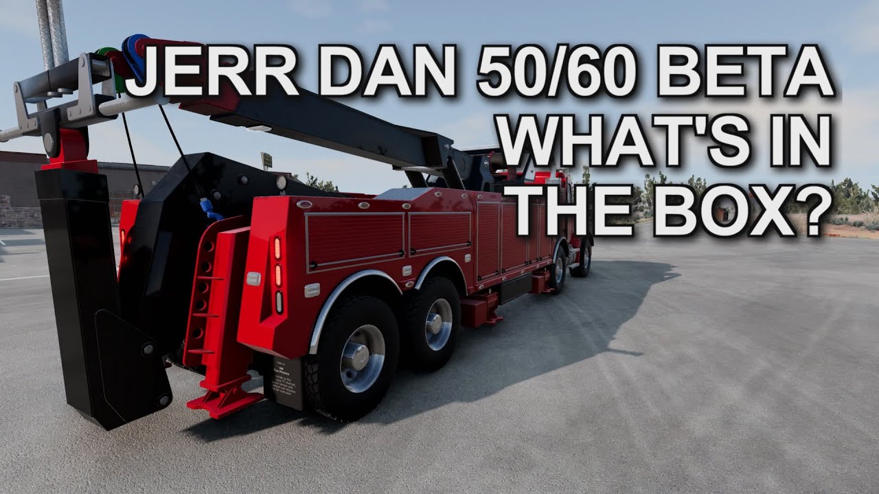 Jerr-Dan 50/60 BETA 1.1 | BeamNG.drive