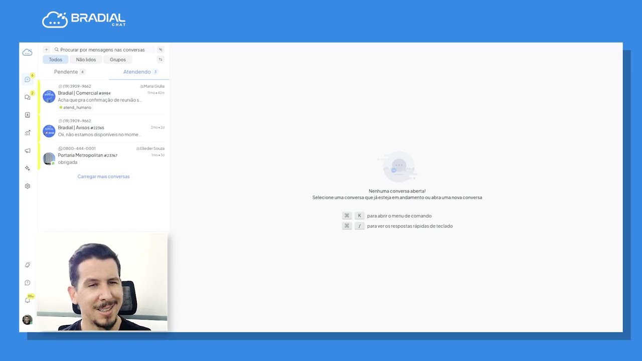 Bradial Chat: O Sistema Completo de Multiatendimento no WhatsApp (Overview 2026)