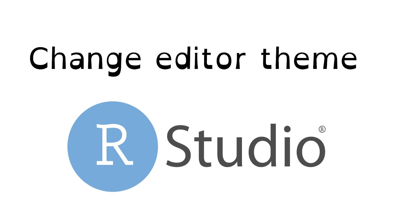 How to change RStudio editor theme - a practical guide