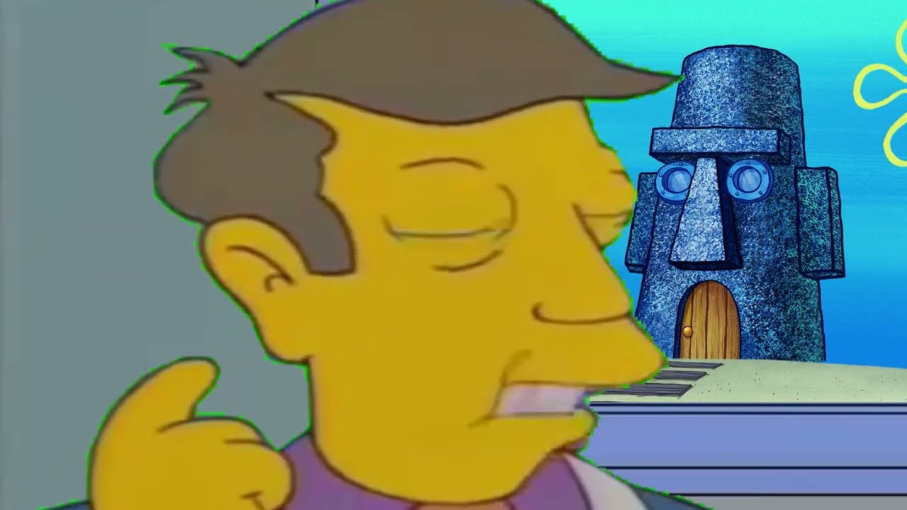 Steamed Hams but Squidward kicks them out halfway through
