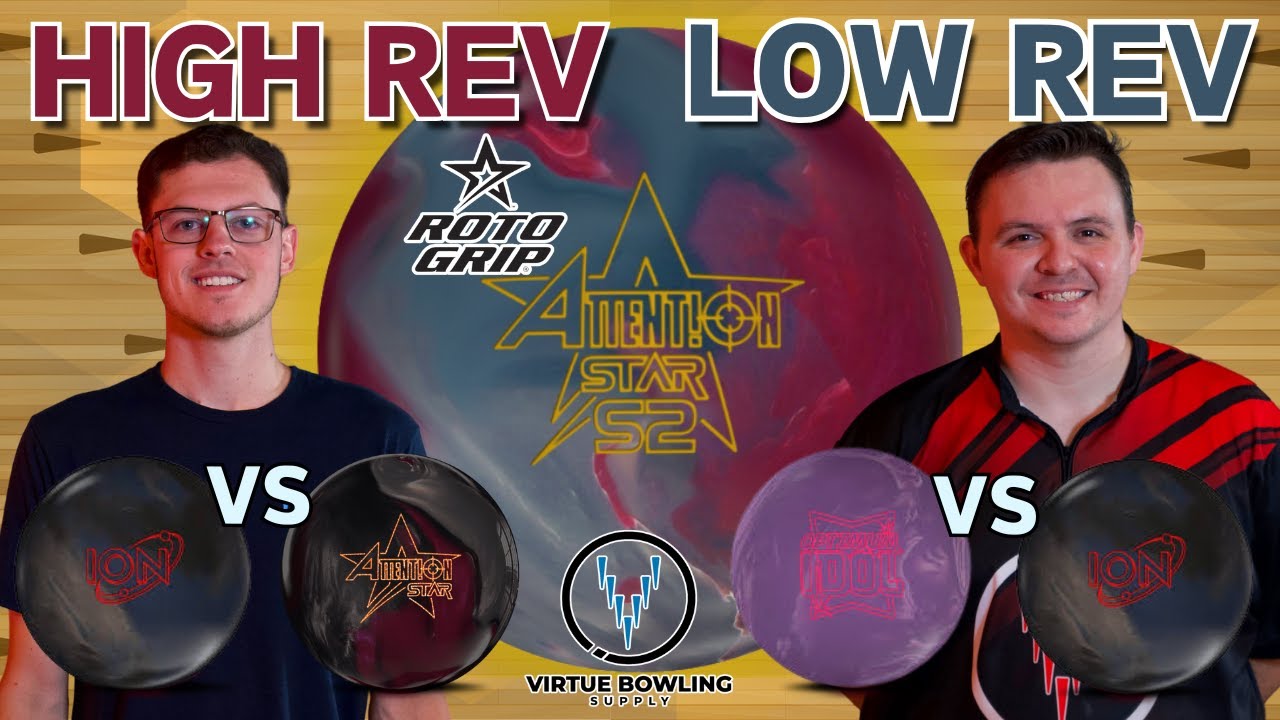 Roto Grip Attention Star S2 - Two Styles & 4 Different Balls Comparisons Ball Review