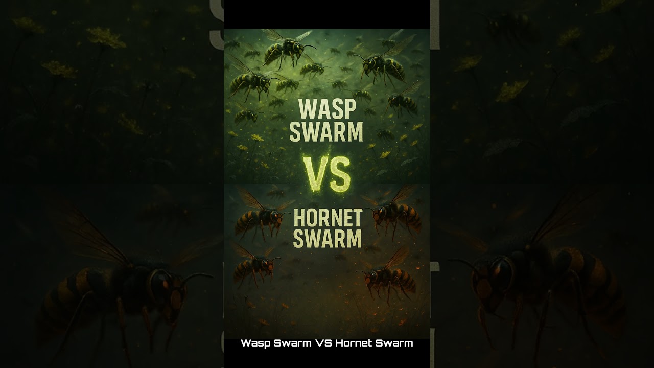 Fierce Clashes of Wasp Swarm #Wasp Swarm #EpicBattle #MythicalClash #BeastVsBeast #FantasyWar #FYP