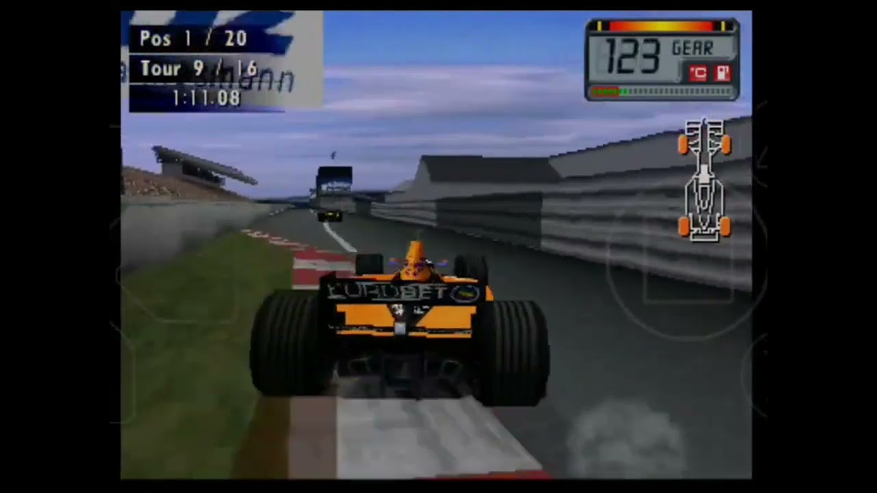 F1 World Grand Prix 2000 PS1 - Round 12 (Hungaroring) S2