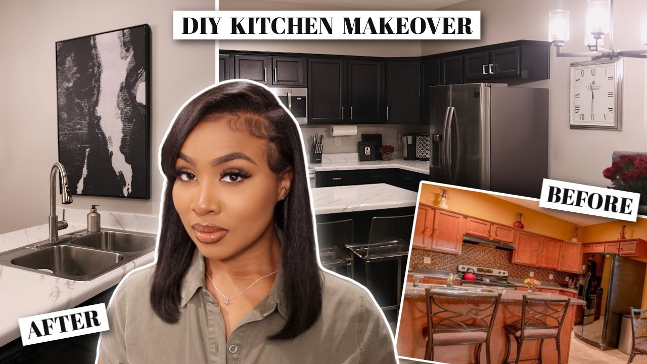 DIY Kitchen Makeover | Extreme Before + After Transformation | Kathryn Bedell