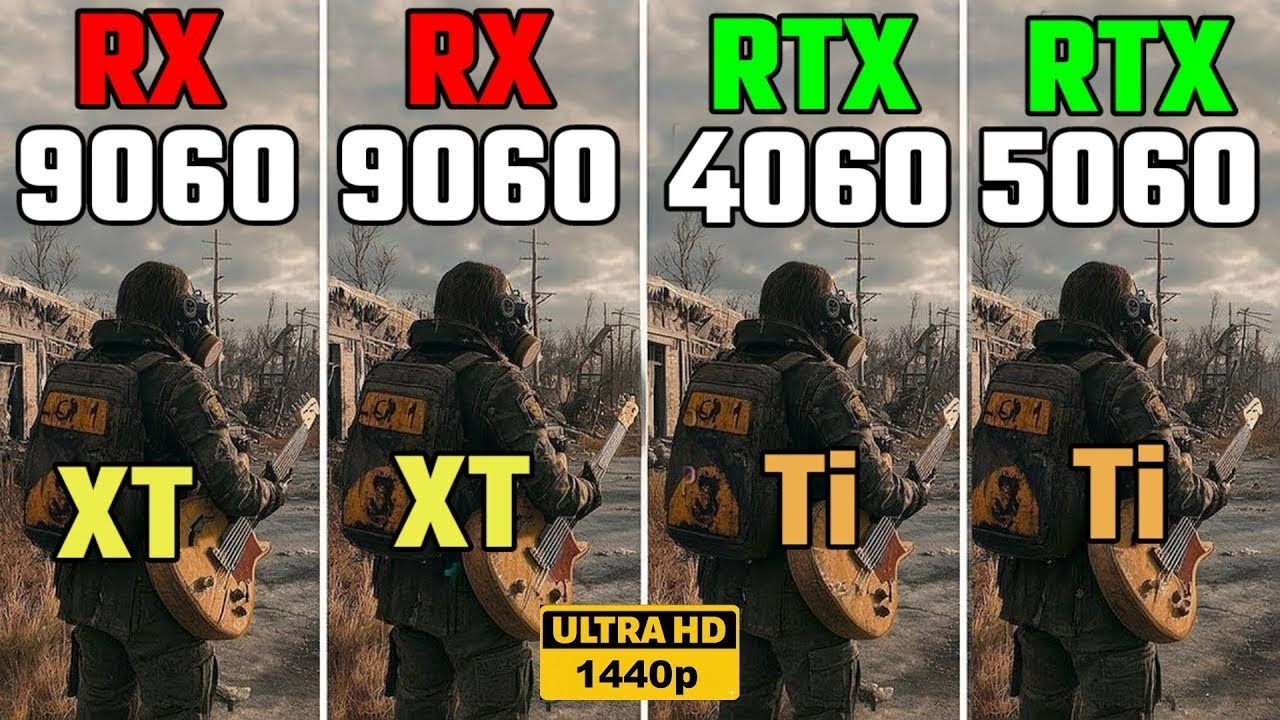 RX 9060XT VS 9600XT VS RX 7700XT VS RTX 4060TI RTX 5060TI VS 6800XT VS 3060 VS 3070 vs  Arc B580