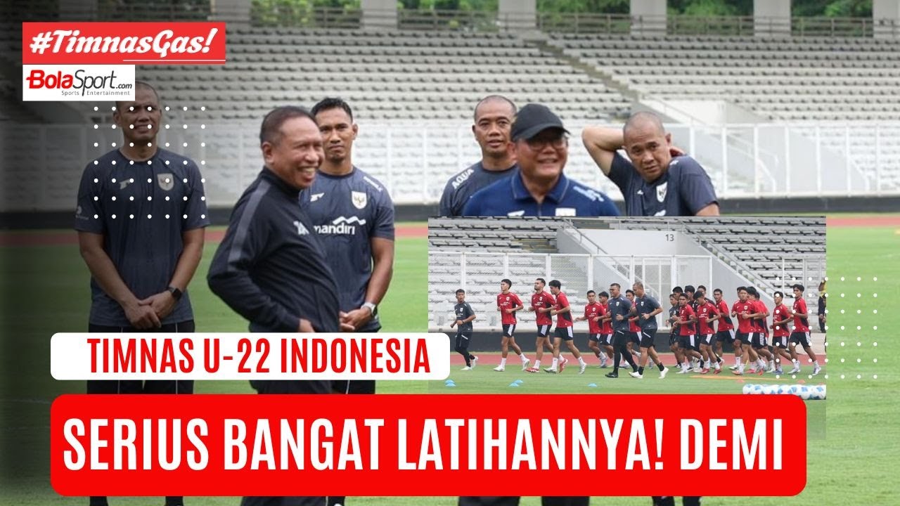 INTIP Latihan Timnas U-22 Indonesia! EMAS ADALAH WAJIB! Serius Disaksikan Langsung Waketum PSSI
