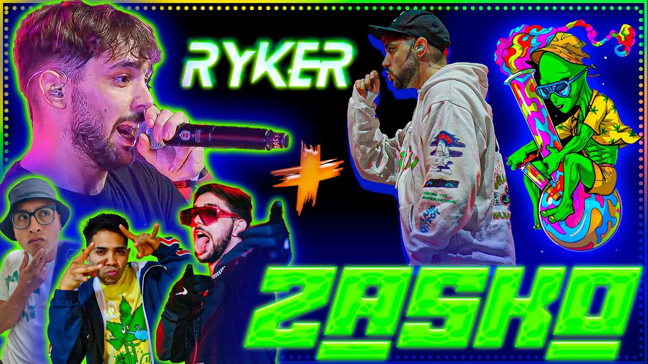 ZASKO 👽 el MASTER del FREESTYLE 🔥 Ft RYKER 🧑‍💻 REACCIÓN 😲