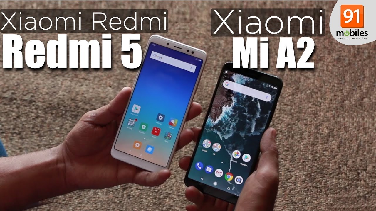 Xiaomi Mi A2 vs Xiaomi Redmi Note 5 Pro: Comparison [Hindi हिन्दी]