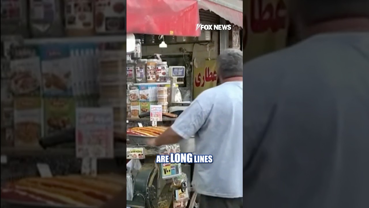 Rare video INSIDE Iran shows toll of US sanctions #shorts #foxnews #iran #news