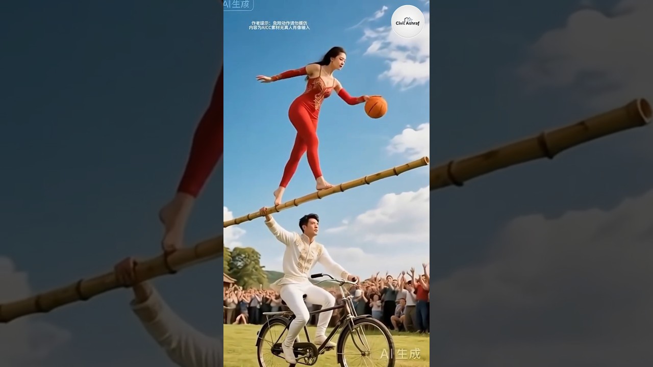 AMAZING Circus Act Will Blow Your Mind! #viralshorts#trendingshorts #shortvideos #shortsfeed#circus