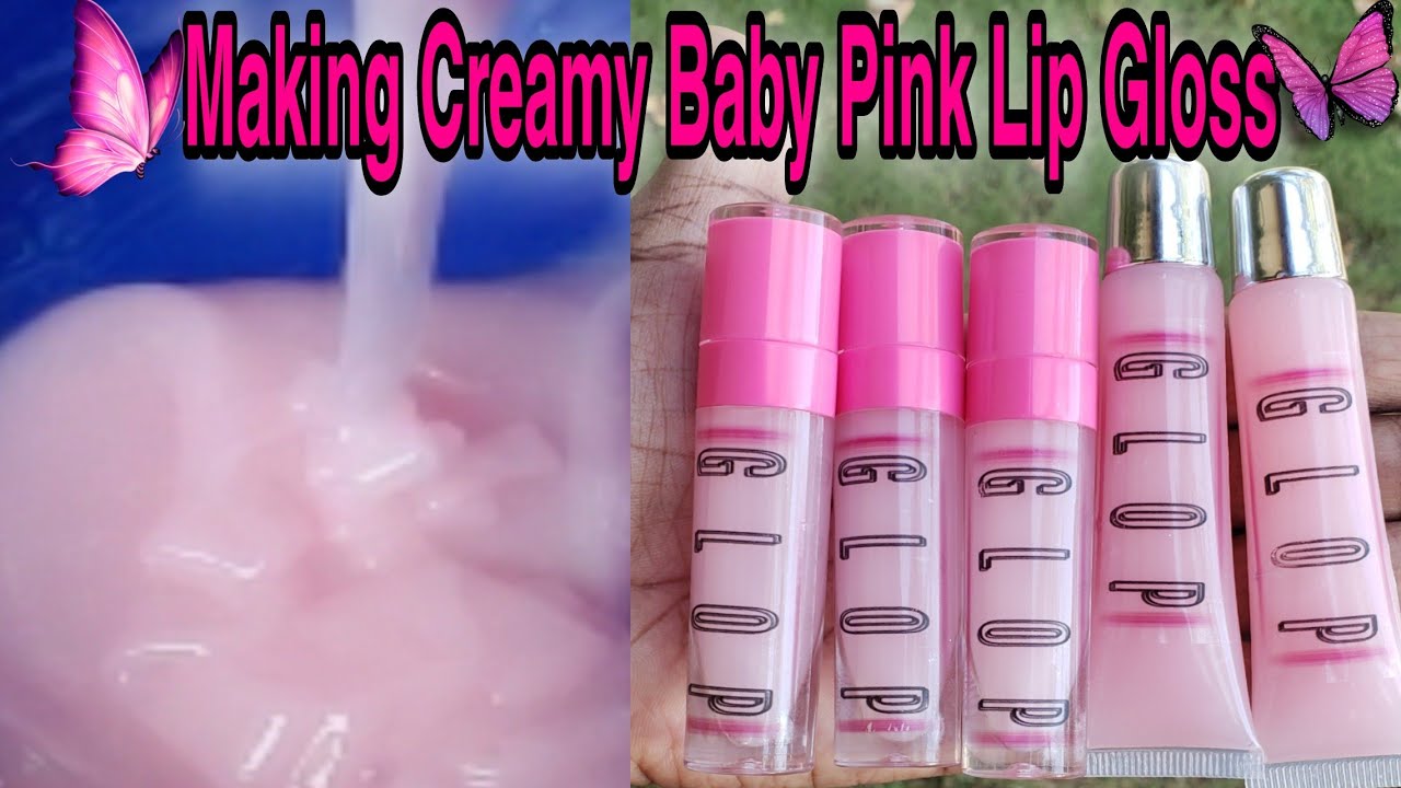 How to make creamy baby pink lip gloss| Lip Gloss Business| Wand Tubes| Entrepreneur Series #1