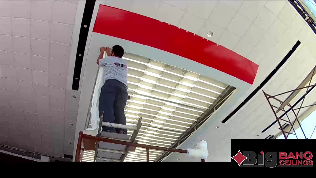 Big Bang Ceilings - C&oacute;mo instalar un techo tensado
