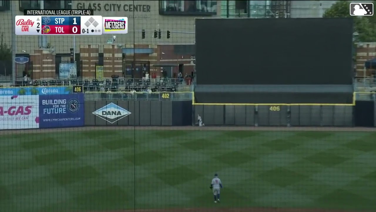 Walker Jenkins' leaping catch
